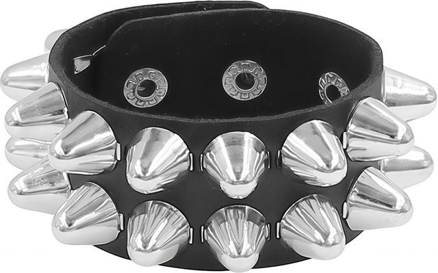 YIRAN Wickelarmband Leder, Schwarz, Damen, Vintage - Bild 1