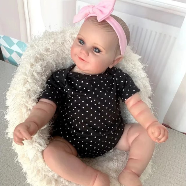 JOYORA Reborn-Puppe, Modische Babypuppe, 50cm, Bunt / Mehrfarbig - Bild 1