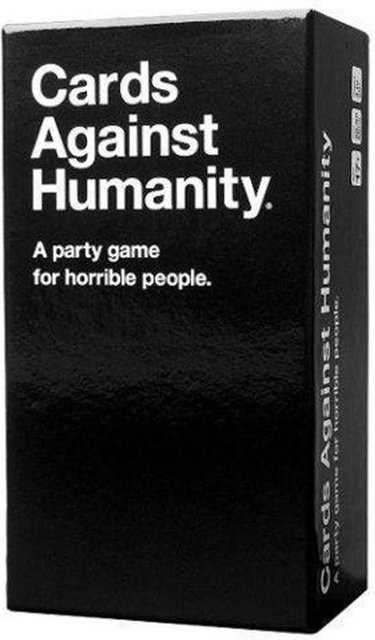 Cards Against Humanity, Karten Menschlichkeit Gegen UK Edition V20, Kartenspiel, Schwarz - Bild 1