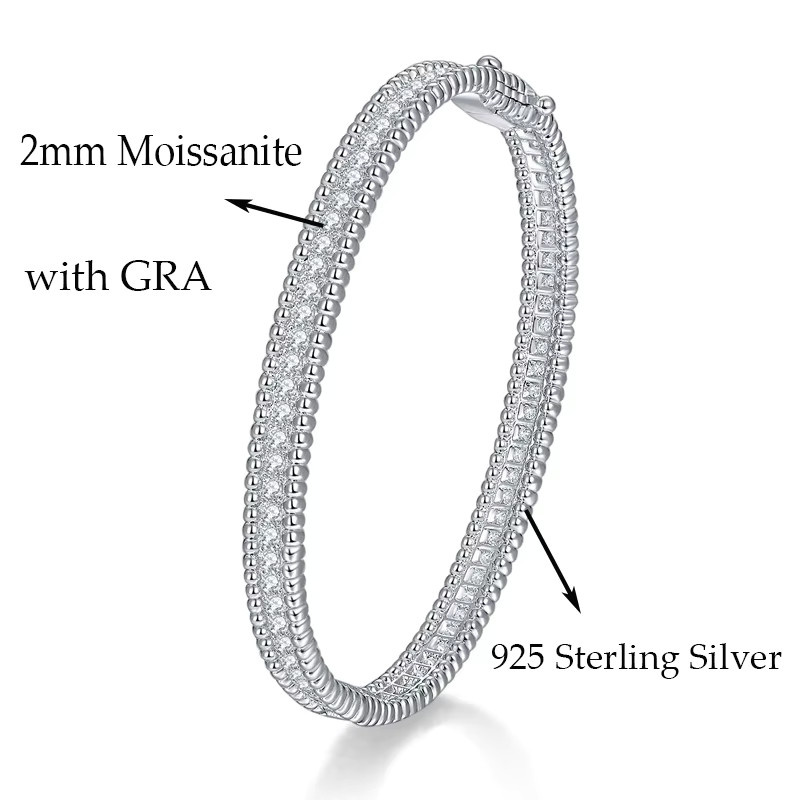 Onnelik D Armreif, 925 Silber, Bicolor, Diamant, Damen - Bild 4