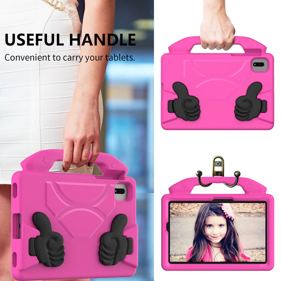 EVA Tablet Stand Case für Huawei Matepad SE 11 2024, Honor Pad X8A X9 X8 Pro und weitere Modelle, Farbe: Lila - Bild 4