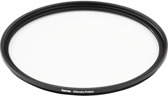 Hama Protect-Filter Ultimate, 55 mm, multi-coated (8 Schichten), transparent/schwarz - Bild 1