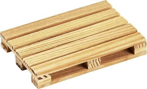 Carson Modellsport Euro-Palette aus Holz im Maßstab 1:14 - Bild 1