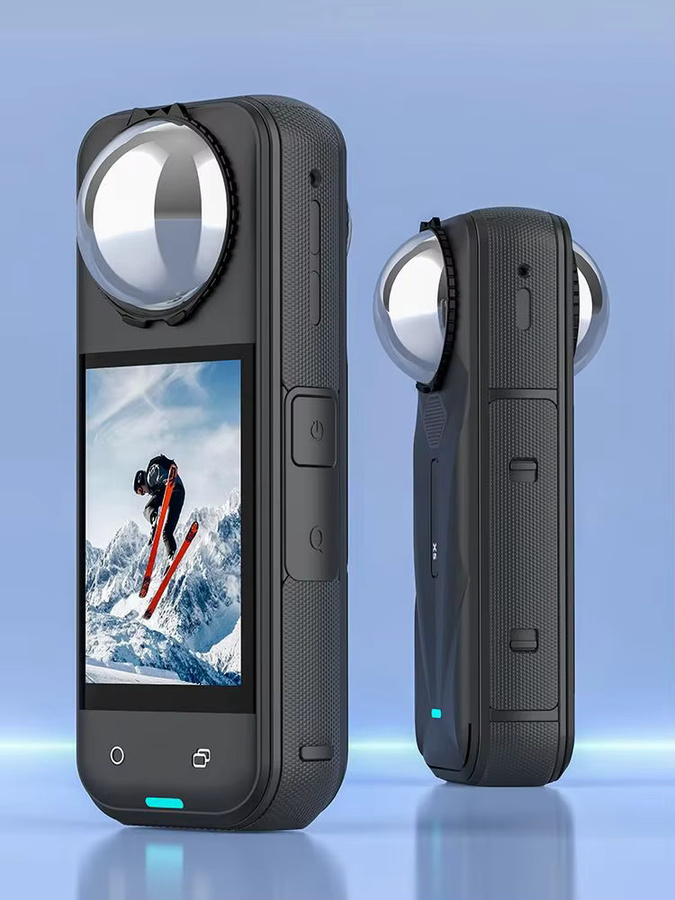 BRDRC ND-Objektivfilter Set ND16 ND32 ND64 für Insta360 X5 Action Camera mit Schnellverschluss-Objektivdeckel in Schwarz - Bild 5