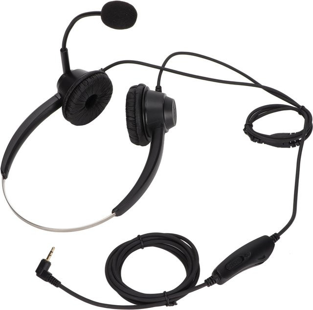 KONNWEI In-Ear Headset Schwarz mit Geräuschunterdrückung und Mikrofon-Stummschaltung - Bild 1