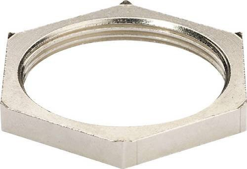 Wiska MMU-EMV 13,5 Gegenmutter PG13.5 aus Metall in Natur/Silber, 100 Stück - Bild 1