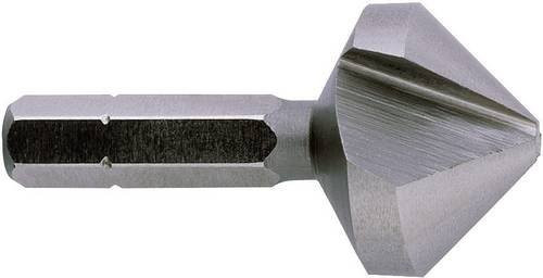 Exact Kegelsenker-Bits 90 Grad mit 1/4 Zoll Sechskantschaft, Farbe Silber, Außen-Ø: 12,4 mm, Länge: 35 mm, für Senkschrauben M6 - Bild 1