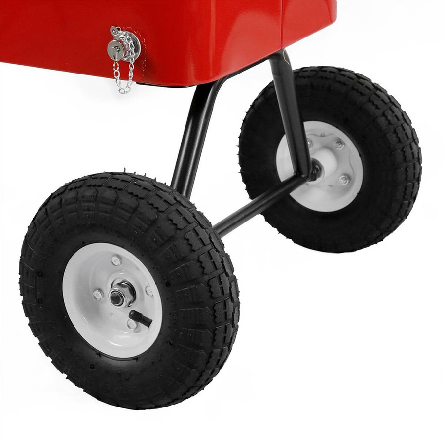 AXI Bollerwagen mit Kühlfunktion in Rot und Schwarz, B/H/L: 48 x 119 x 82 cm - Bild 4