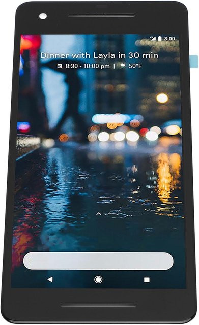 Google Pixel 2 AMOLED Display Ersatzbildschirm mit Fingerabdruckerkennung in Grau, 5 Zoll - Bild 1