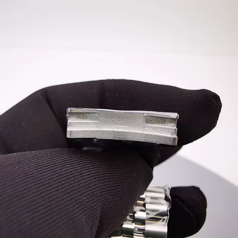 ROSEIKADO Uhrenarmband-Bandkette, Edelstahl, Silber, Unisex - Bild 2