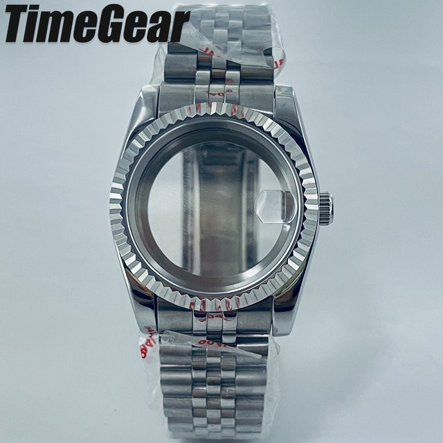 AETEEY Uhrenarmband Edelstahl, Silber, Jubilee-Stahlarmband - Bild 1