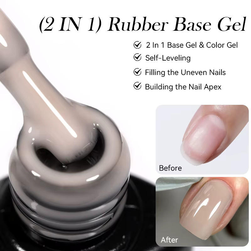 LILYCUTE Nagellack Rose Gold Glitter, Nude, 7 ml - Bild 6