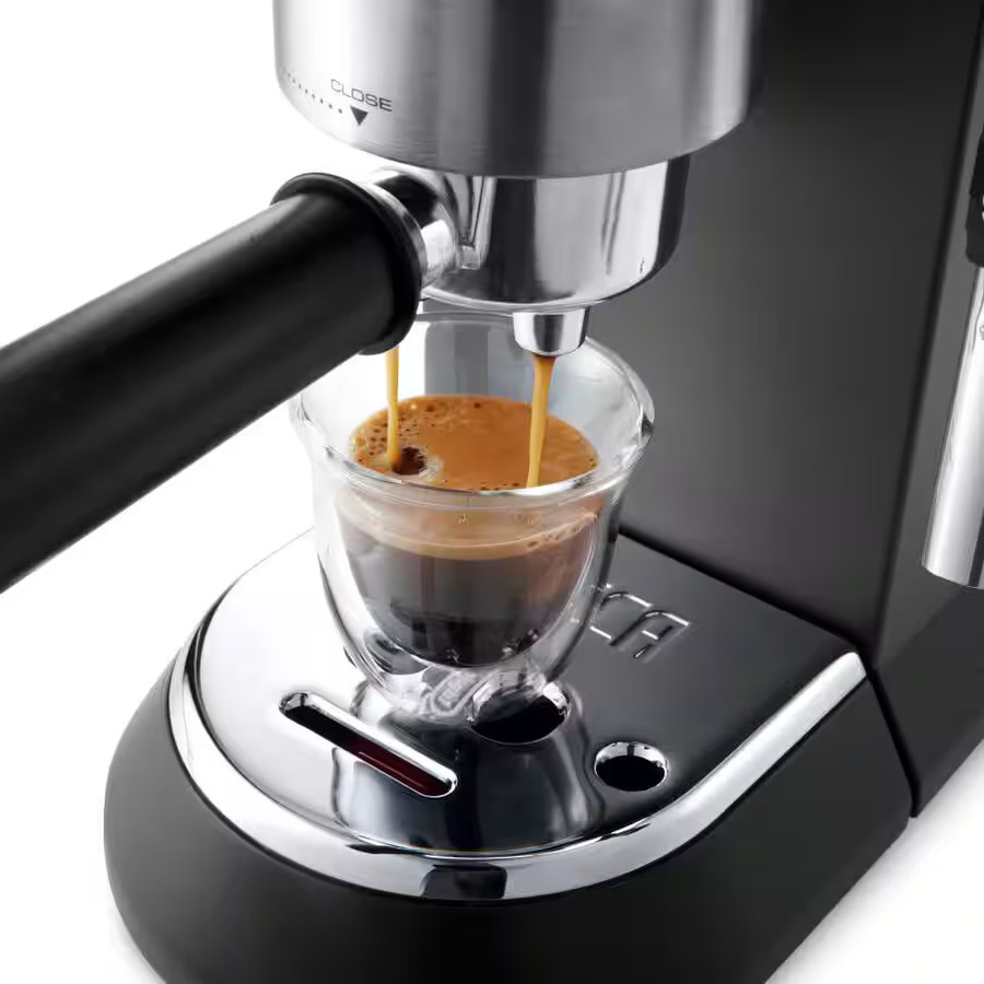 De'Longhi Dedica Style EC685.BK Espressomaschine mit Siebträger in Schwarz - Bild 5
