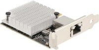 Delock 10 Gigabit LAN Netzwerkkarte PCI Express x4 mit 1 x RJ45 AQC107S in Silber - Bild 1