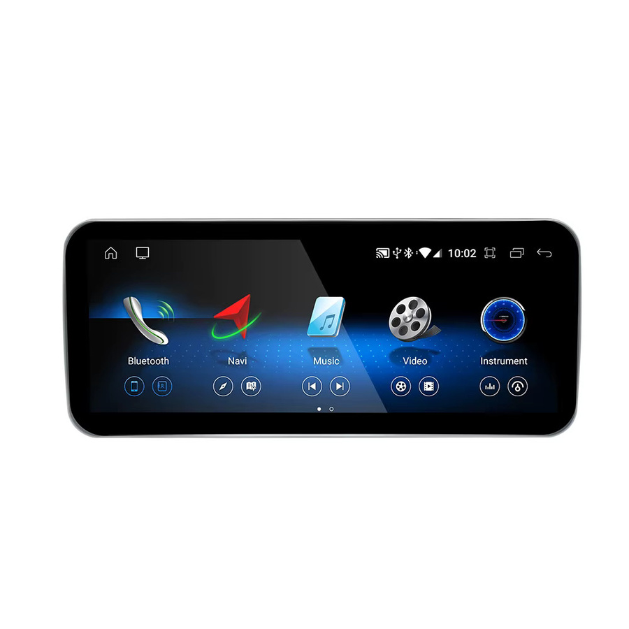 FAZY Android 14 Autoradio mit Touchscreen und Carplay für Mercedes C GLC V W205 X253 W447 NTG 5.5 6.0 Modelle 2019-2023 in Schwarz - Bild 5
