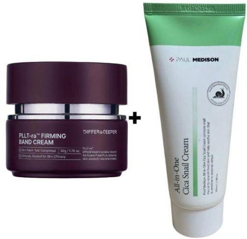 DIFFER&DEEPER PLLT-RA Straffende Band-Creme, 50 g, Hyaluronsäure - Bild 1