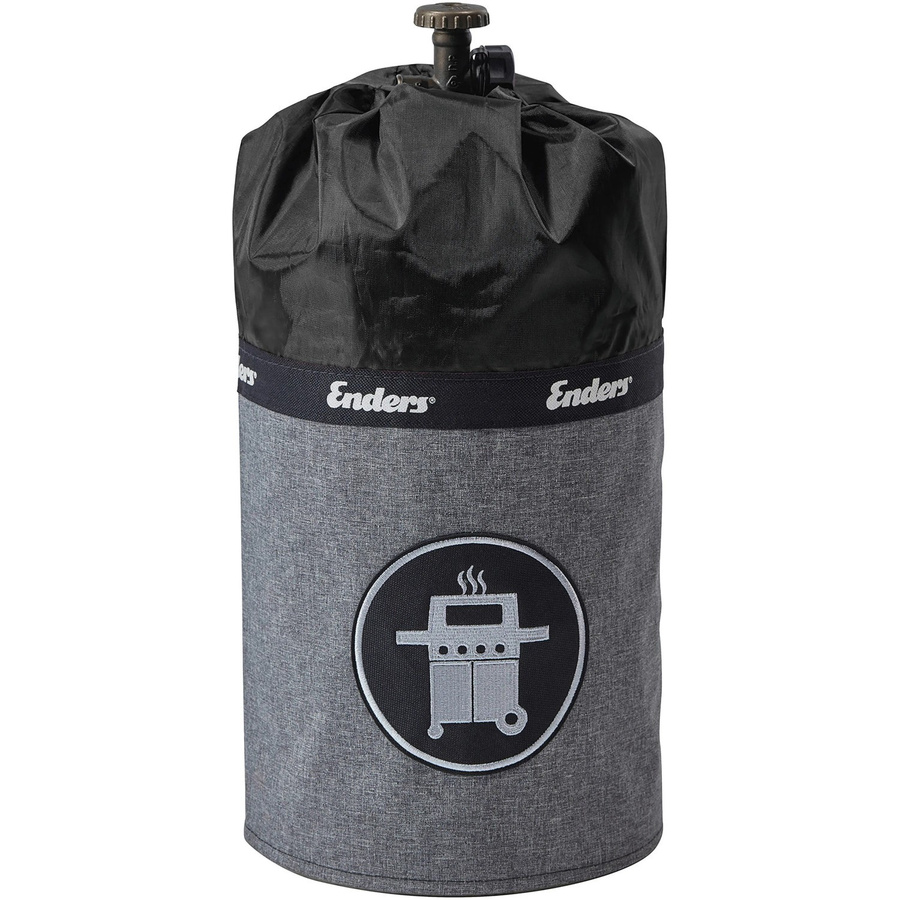Enders Gasflaschenhülle Style Black für 5 kg Gasflaschen, B/H/T: 24 x 49 x 24 cm, Schwarz - Bild 2