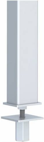 LEDmaxx TLZS2 Linus Befestigungssatz aus Aluminium in Silber - Bild 1