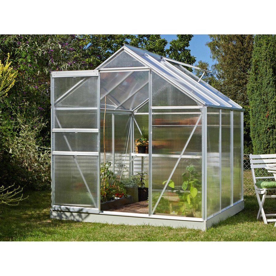 Vitavia Gewächshaus Comet 3800 aus Aluminium mit 4 mm HKP Doppelstegplatten, 3,8 m² - Bild 4