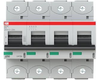 ABB S804C-C16 Leitungsschutzschalter 16A 400V Grau - Bild 1