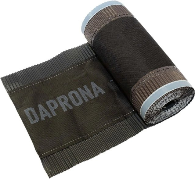 Daprona Firstband aus Aluminium in Anthrazit zur zuverlässigen Dachfirst-Abdichtung, Breite: 39 cm, Länge: 5 m - Bild 1