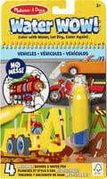 Melissa & Doug Water WOW! Fahrzeuge Malbuch für Kinder - Bild 1