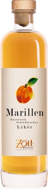 Zott Marillenlikör, Deutschland, 17% Vol., 0,5 l - Bild 1