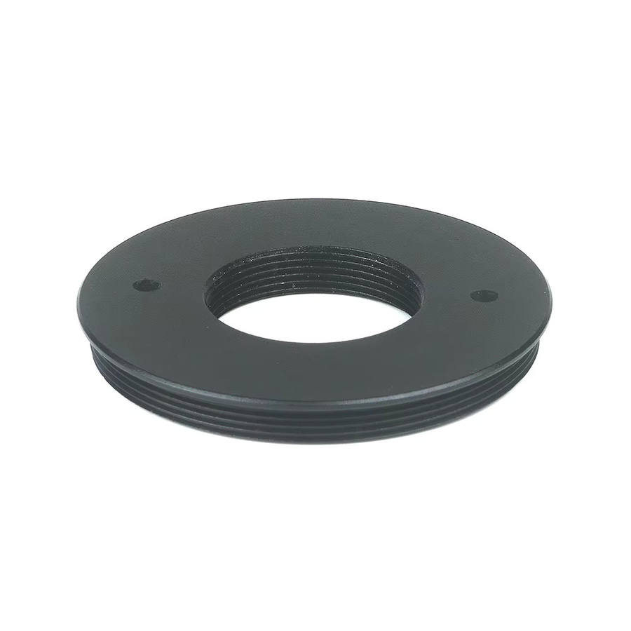 EYSDON RMS auf M48x0,75 mm T-Ring-Adapter in Schwarz – Mikroskop-Objektivkonverter für Mikro- und Makrofotografie - Bild 1
