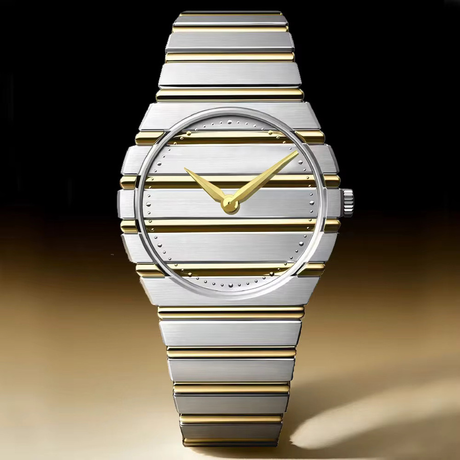 Specht & Söhne Herrenuhr, Quarz, Edelstahl, Gold, Blau, 37 mm, Saphirglas - Bild 2