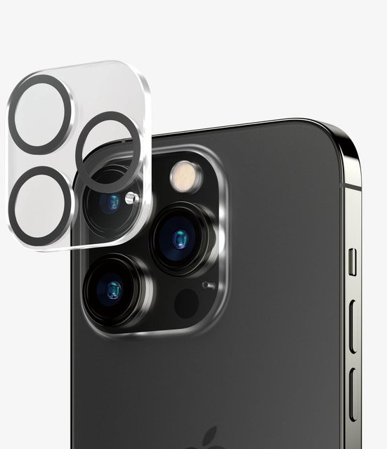 PanzerGlass Kameraschutz für Apple iPhone 14 Pro und iPhone 14 Pro Max, transparent - Bild 1