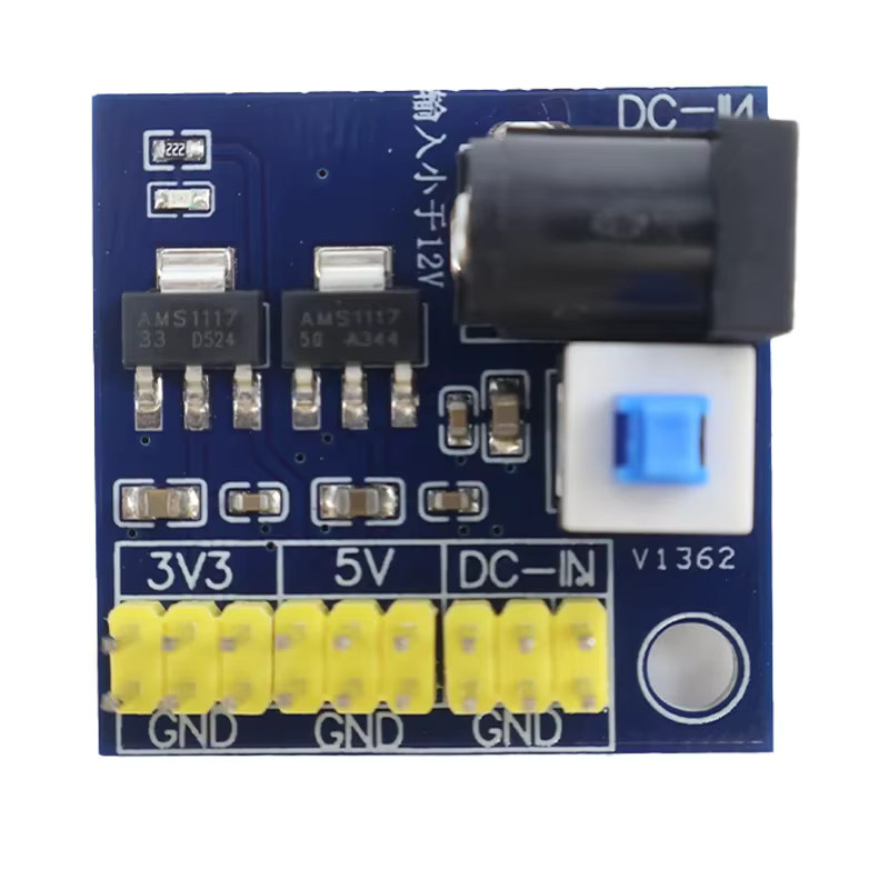 LM2596S Abwärtswandler Mini560 5A-Regler mit PD QC-Trigger und drei Ausgängen in Blau für dein Elektroniklabor - Bild 3