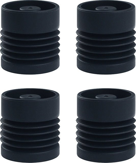Elegoo Anti-Vibrationsfüße für Centauri Carbon 3D-Drucker, weiche und elastische Ersatzfüße in Schwarz - Bild 1