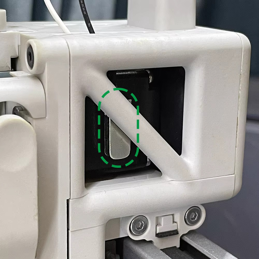 InnoTech Extrusionsmotor-Kühlkit für Bambu Lab A1 und A1mini in Weiß mit Auto-Start-Stopp-Funktion und geräuscharmem Lüfter - Bild 4