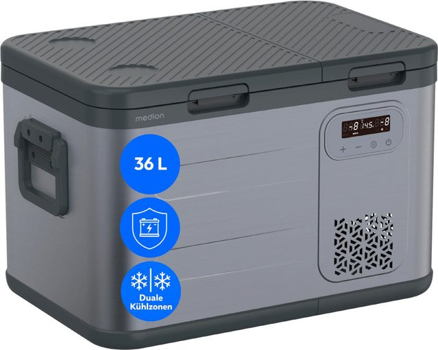 Medion Kühlbox CC35D in Grau - Bild 1