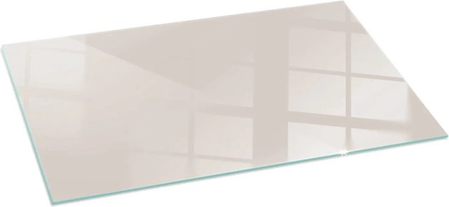 Tulup Kamin-Glasplatte für Öfen in Beige, B/T/H: 140 x 70 cm - Bild 1