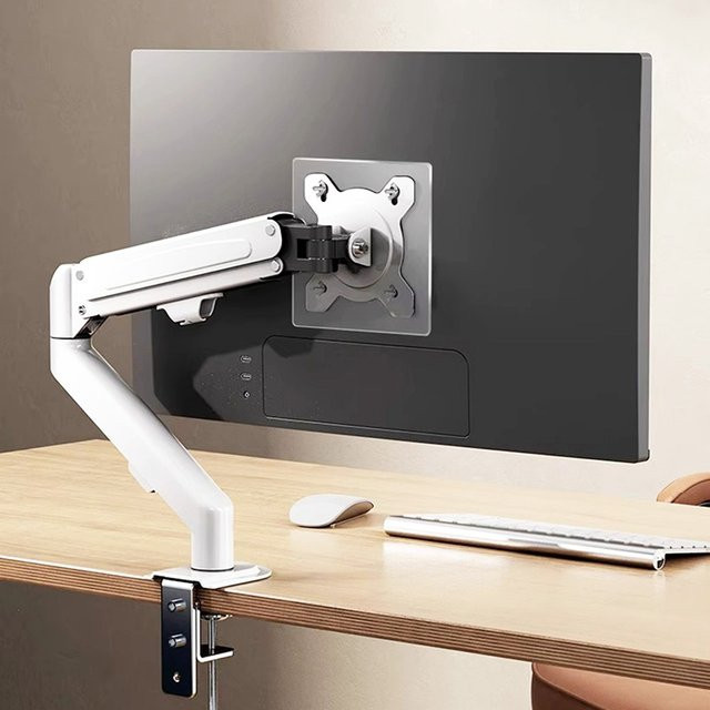 BEISHI VESA-Halterungsadapter-Kit Universelle Nicht-VESA-Montagehalterung für 75 VESA und 100 VESA Monitorarme in Weiß - Bild 1