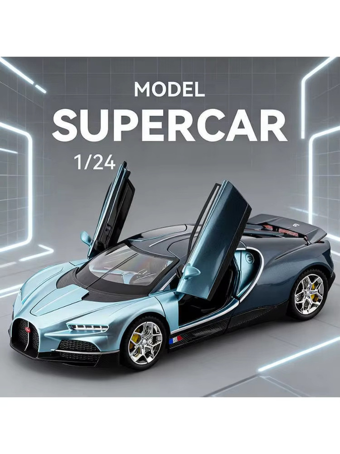 MINI AUTO Tourbillon Super Sport Modellauto, 1:24, Metall, mit Licht und Sound - Bild 6