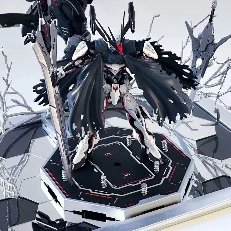 Bandai Mecha-Actionfiguren, Snap-Fit-Bausatz, Plastikmodell, abnehmbarer Umhang - Bild 1