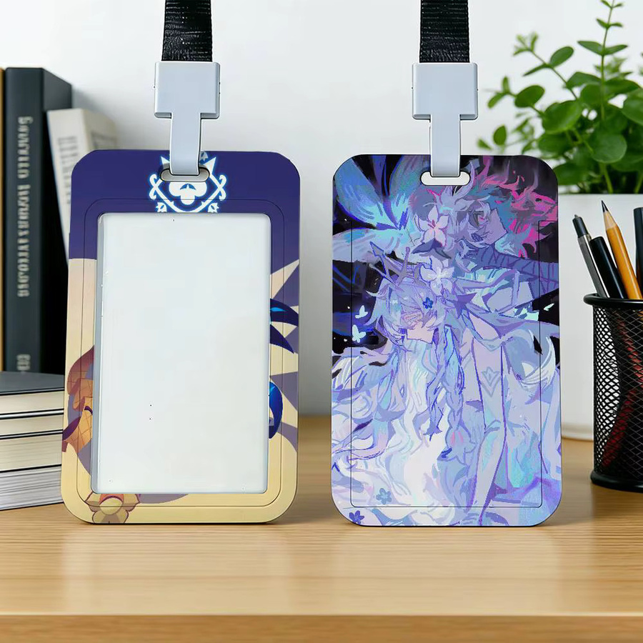 Cookie Run Kingdom Kartenhalter und Namensschild-Etui mit Schlüsselband, Multicolor, Kunststoff - Bild 1