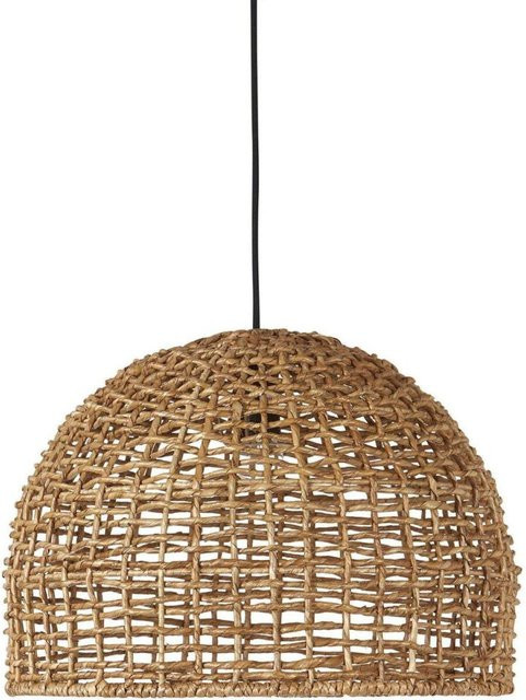 PR Home Außenpendelleuchte Cebu in Beige aus Rattan für Terrasse und Außenbereich, B/T/H: 44 x 44 x 57 cm - Bild 1