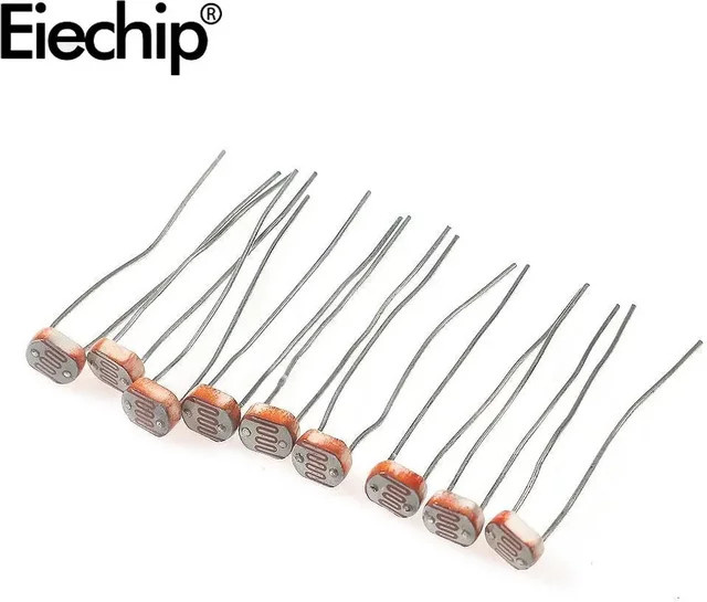 50er Set Fotowiderstände LDR Elektronische Komponenten Lichtabhängige Widerstände GL5506 GL5516 GL5528 GL5537 GL5539 - Bild 1
