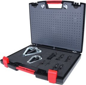 KS Tools Präzisions-Innen-Auszieher- und Abzieher-Satz, 13-teilig, Schwarz, Stahl, Ø 10-75mm - Bild 1