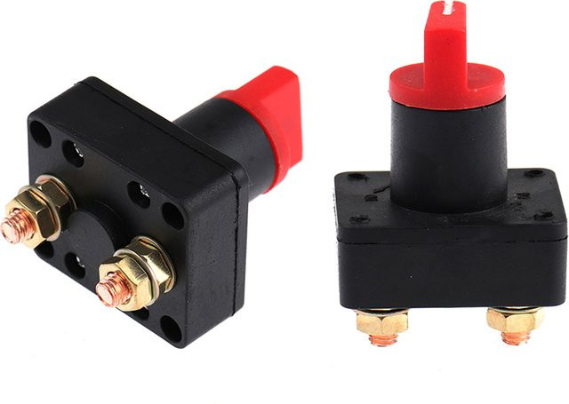 JINHF Batterie-Trennschalter 60V DC 100A-300A in Schwarz für Auto und Van - Bild 1