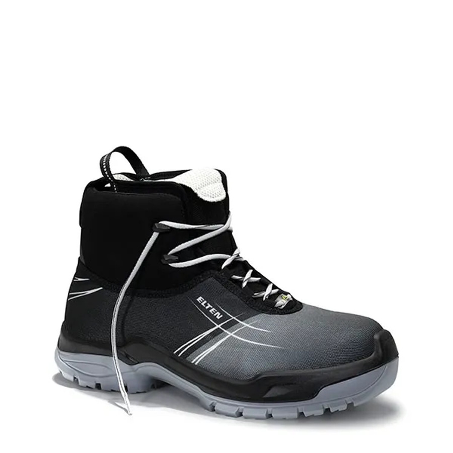 Elten Sicherheitsstiefel Dialution Mid ESD S3 in Schwarz-Grau Größe 41 - Bild 2