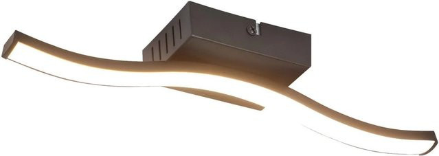 NETTLIFE LED Deckenleuchte aus Kunststoff in Schwarz, modern, warmweiß - Bild 1