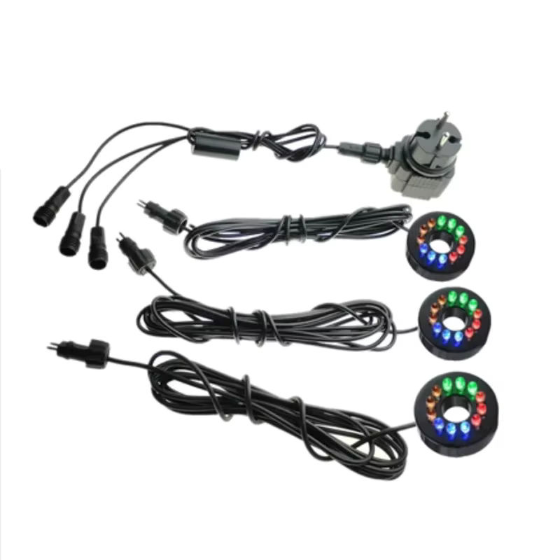 MEMEOKON LED Aquarium Licht Ring in Weiß und Multicolour für Unterwasser-Beleuchtung in Aquarium und Schwimmbad - Bild 6