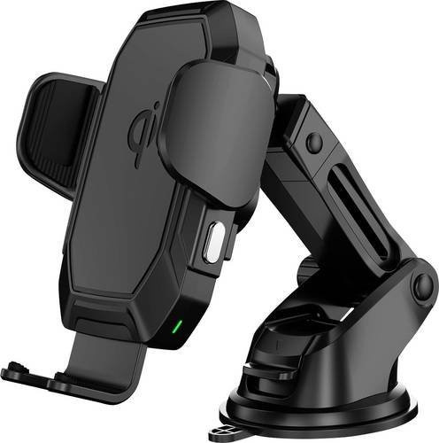 My Wall Handy-Kfz-Halterung mit Saugnapf und USB-C in Schwarz - Bild 1