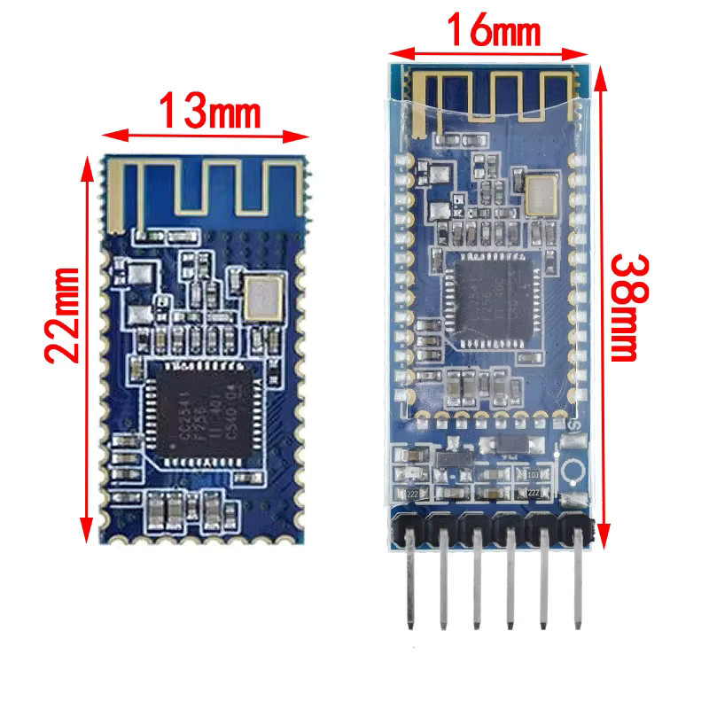 Si Tai&SH AT-09 HM-10 Bluetooth-Modul CC2540 CC2541 für Android und iOS mit BLE 4.0 zur seriellen drahtlosen Kommunikation kompatibel mit Arduino - Bild 2