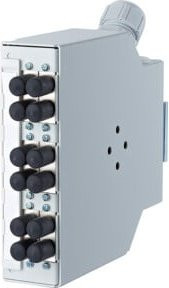 BTR NETCOM LWL-Spleißverteiler 6xSC/ST-D Adapter OpDAT REGplus in Silber - Bild 1