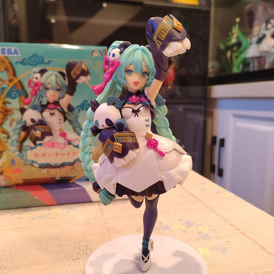 Hatsune Miku Anime Figur im modernen China-Stil von Fashnics, multicolor PVC Modell zur Tischdekoration - Bild 5